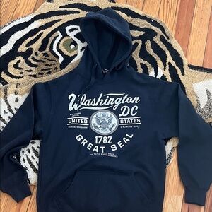 Washington DC Black Hoodie
